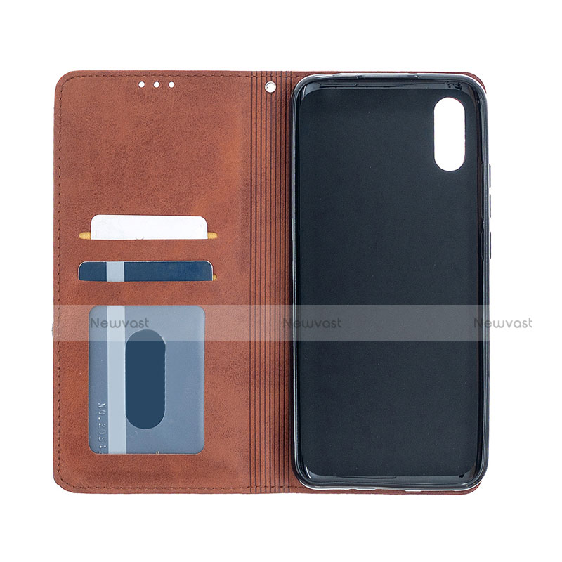 Leather Case Stands Flip Cover T07 Holder for Xiaomi Redmi 9A