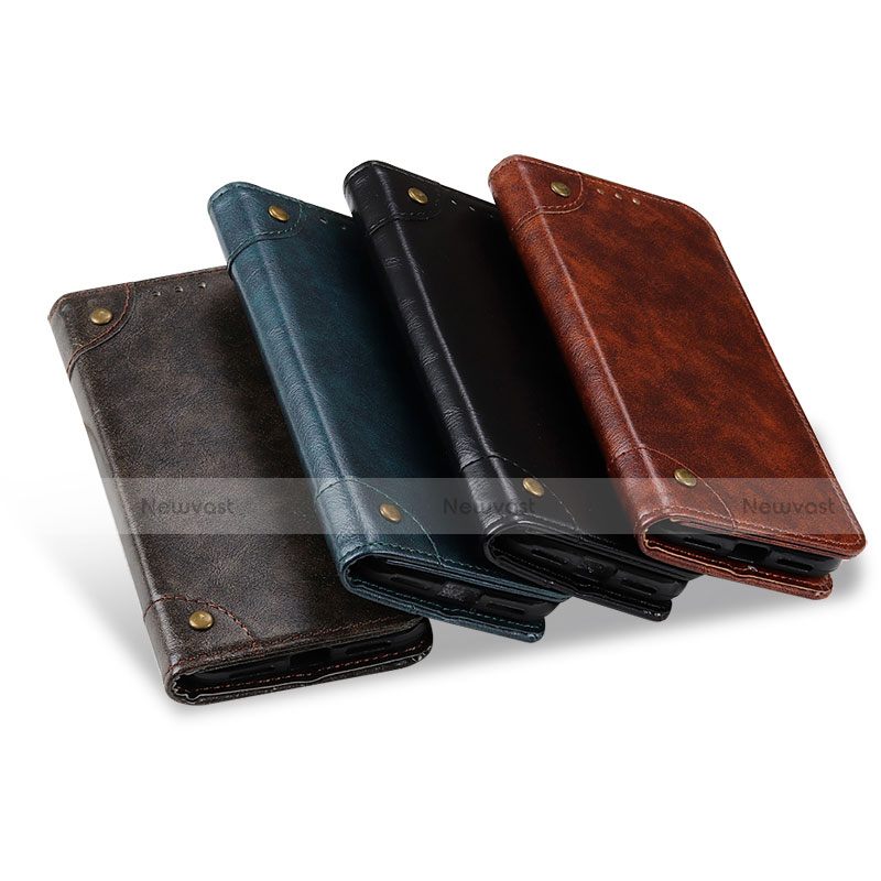 Leather Case Stands Flip Cover T08 Holder for Apple iPhone 13