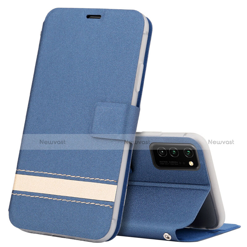 Leather Case Stands Flip Cover T08 Holder for Huawei Honor View 30 5G