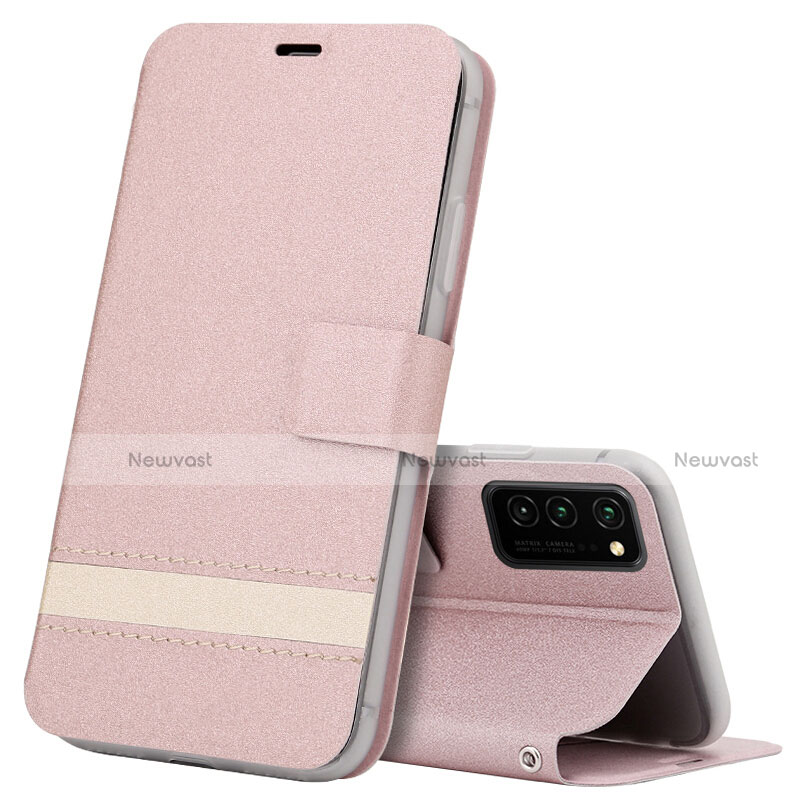 Leather Case Stands Flip Cover T08 Holder for Huawei Honor View 30 Pro 5G