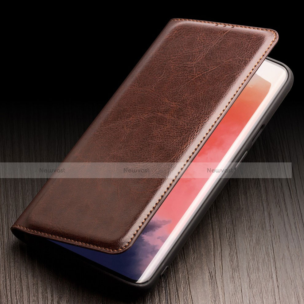 Leather Case Stands Flip Cover T08 Holder for OnePlus 7T