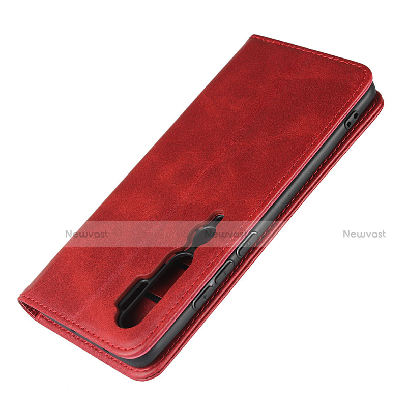 Leather Case Stands Flip Cover T08 Holder for Xiaomi Mi Note 10 Pro