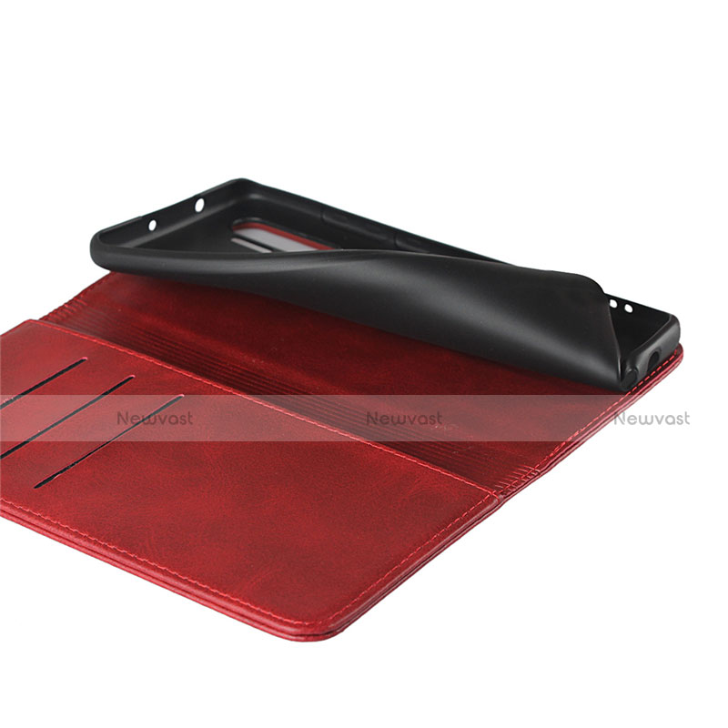 Leather Case Stands Flip Cover T08 Holder for Xiaomi Mi Note 10 Pro