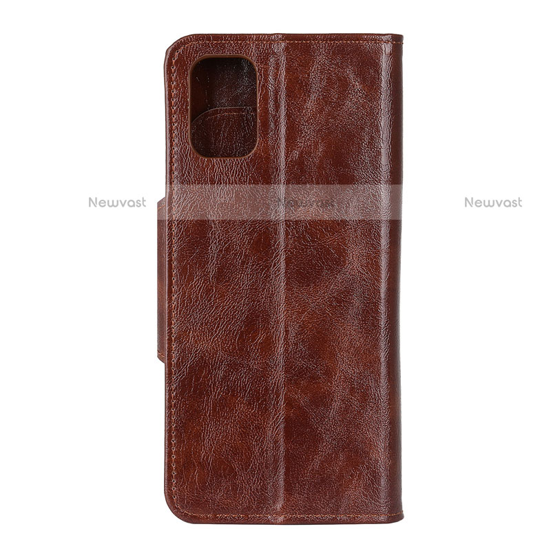 Leather Case Stands Flip Cover T08 Holder for Xiaomi Poco M3