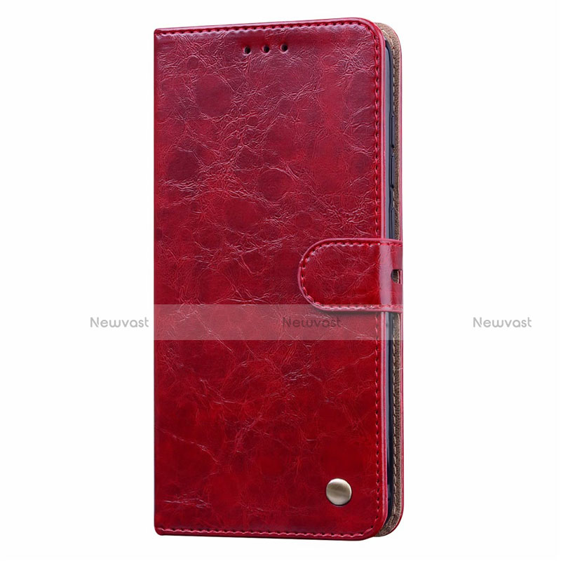 Leather Case Stands Flip Cover T08 Holder for Xiaomi Redmi 10X 4G