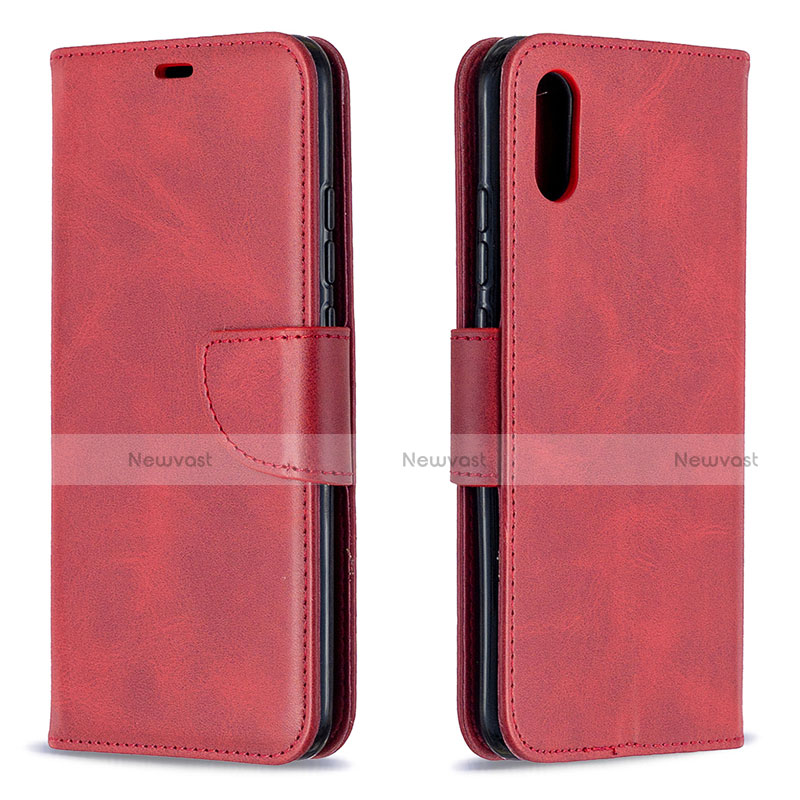 Leather Case Stands Flip Cover T08 Holder for Xiaomi Redmi 9i