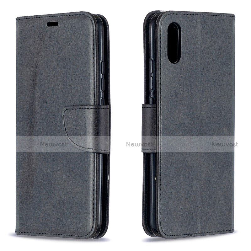 Leather Case Stands Flip Cover T08 Holder for Xiaomi Redmi 9i