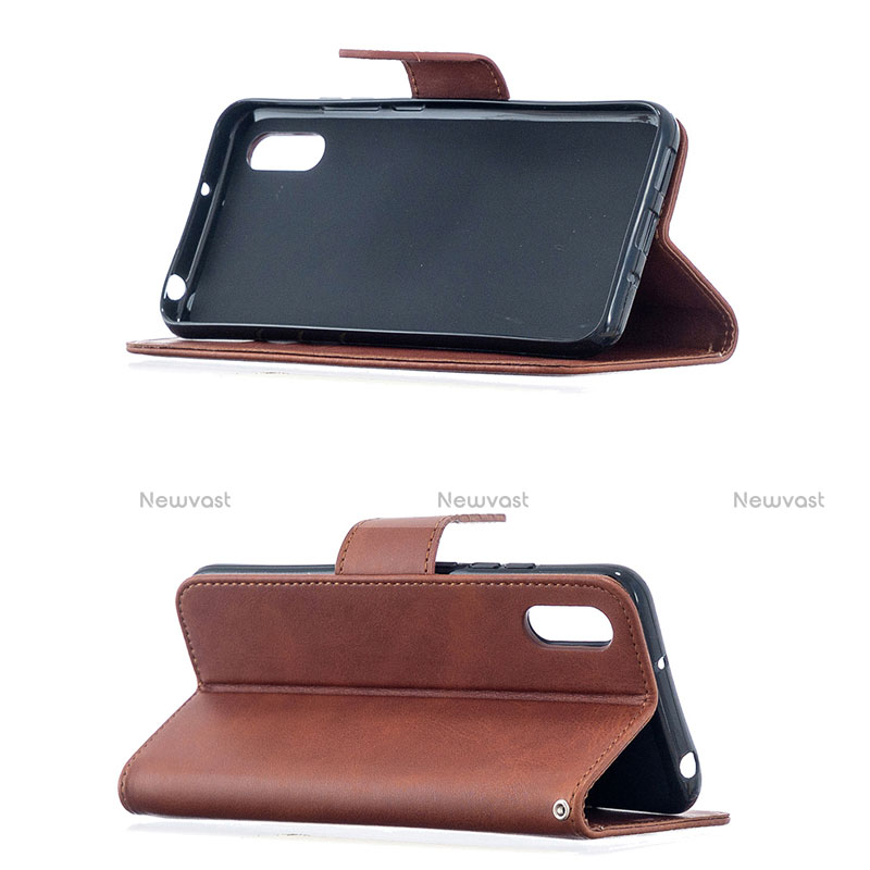 Leather Case Stands Flip Cover T08 Holder for Xiaomi Redmi 9i