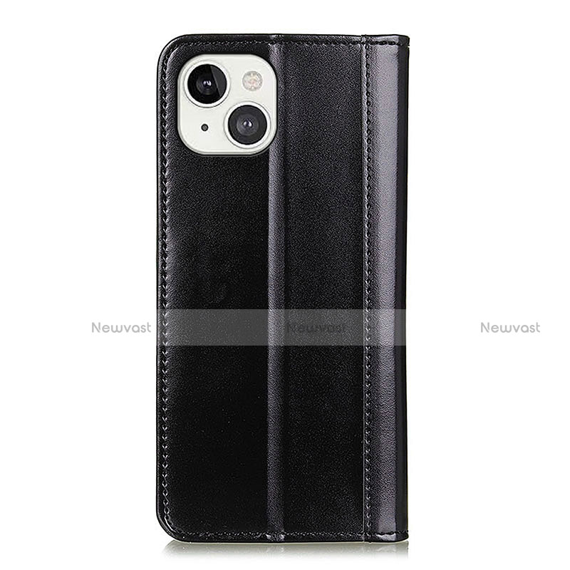 Leather Case Stands Flip Cover T09 Holder for Apple iPhone 14 Plus