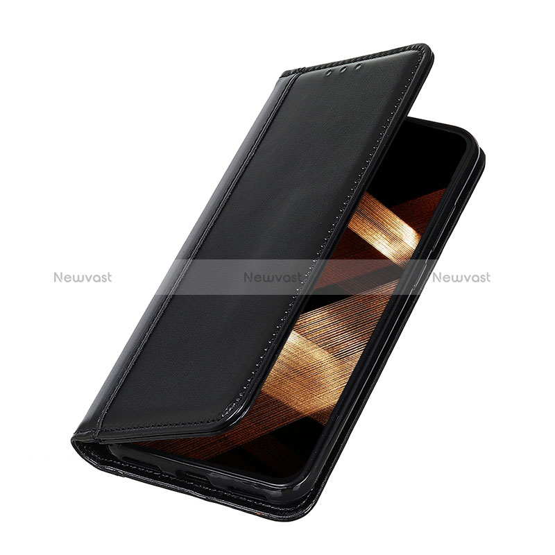 Leather Case Stands Flip Cover T09 Holder for Apple iPhone 15