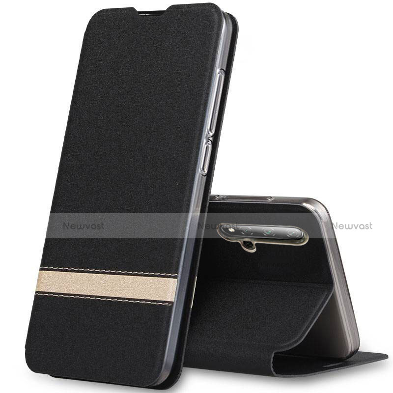 Leather Case Stands Flip Cover T09 Holder for Huawei Honor 20S