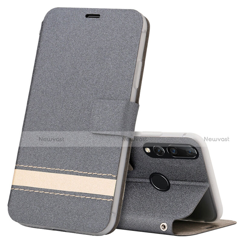 Leather Case Stands Flip Cover T09 Holder for Huawei P Smart+ Plus (2019)