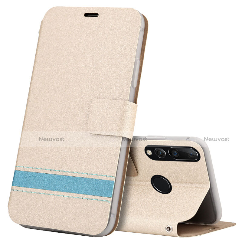 Leather Case Stands Flip Cover T09 Holder for Huawei P Smart+ Plus (2019)