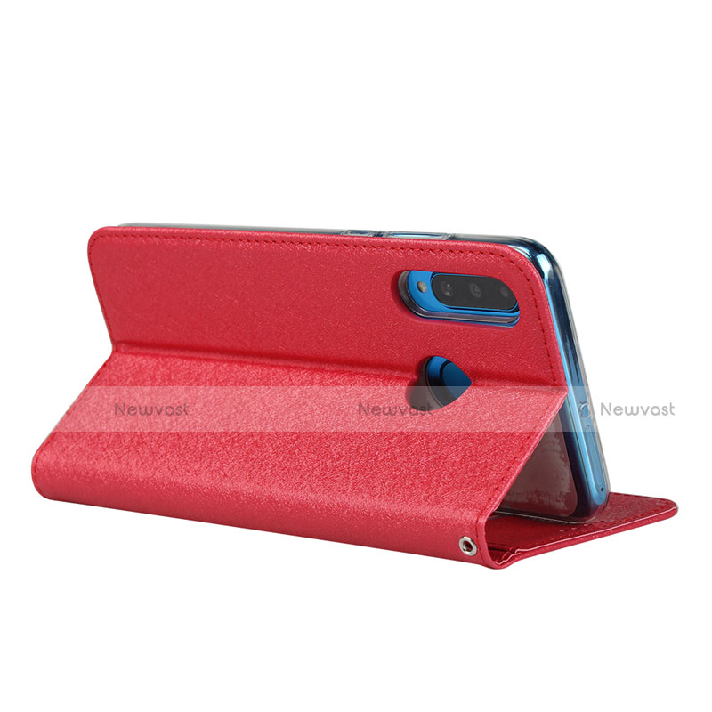 Leather Case Stands Flip Cover T09 Holder for Huawei P30 Lite XL