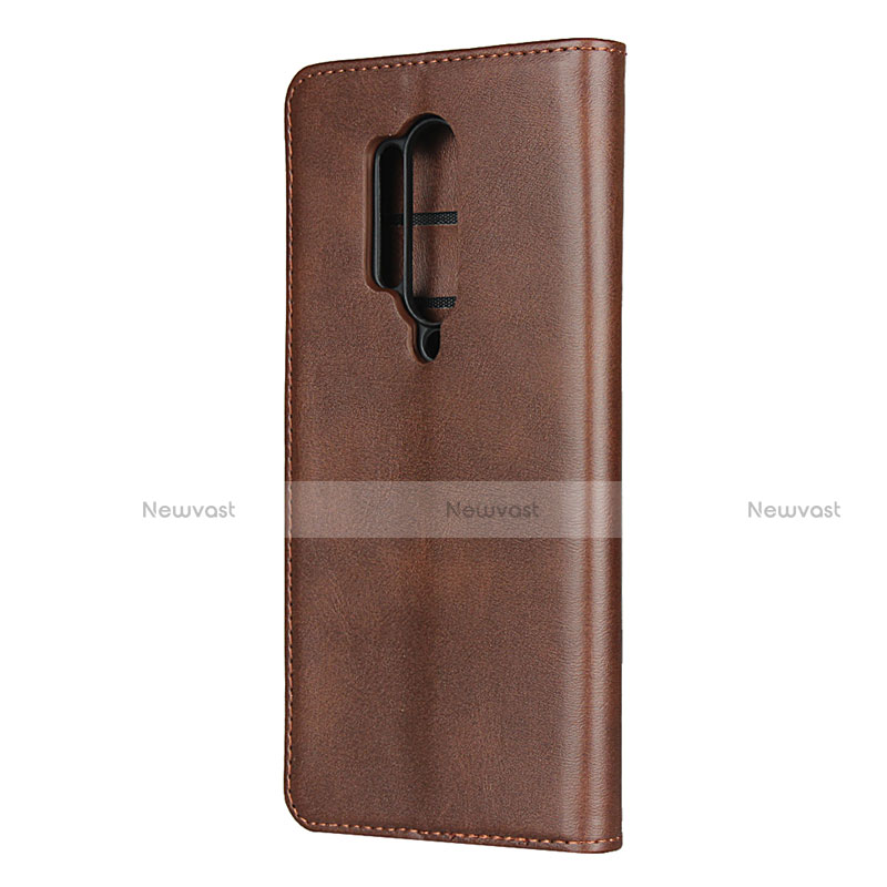 Leather Case Stands Flip Cover T09 Holder for OnePlus 8 Pro