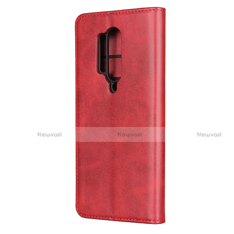 Leather Case Stands Flip Cover T09 Holder for OnePlus 8 Pro