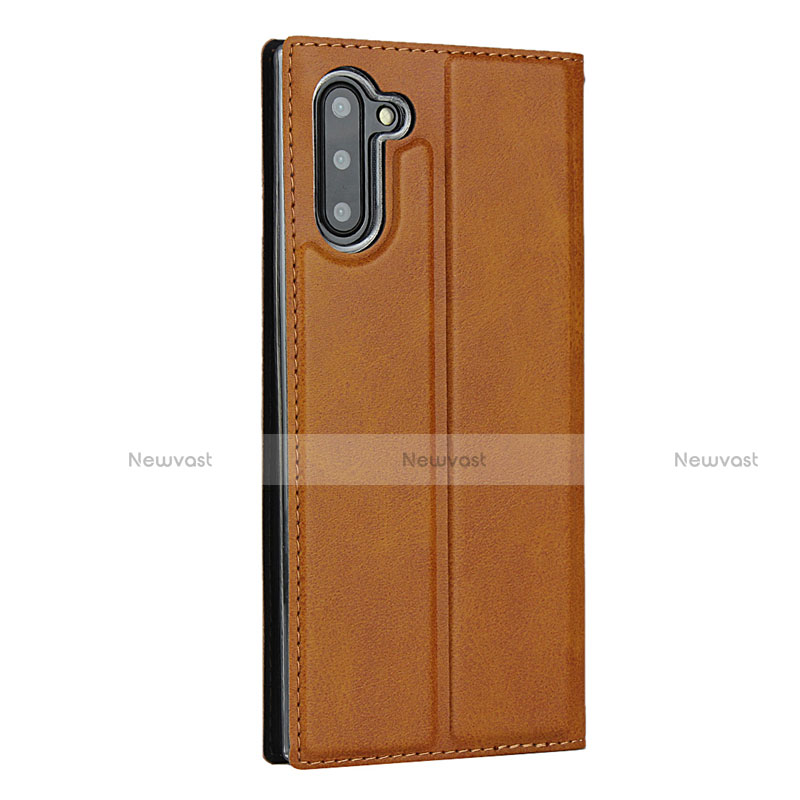 Leather Case Stands Flip Cover T09 Holder for Samsung Galaxy Note 10 5G