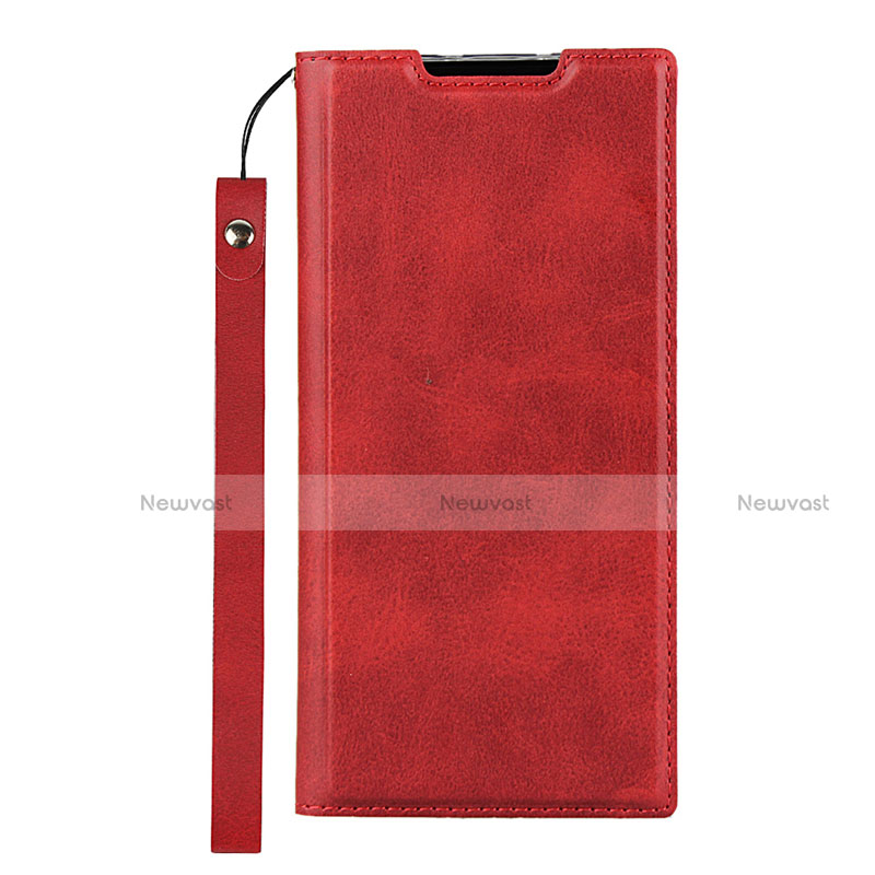 Leather Case Stands Flip Cover T09 Holder for Samsung Galaxy Note 10