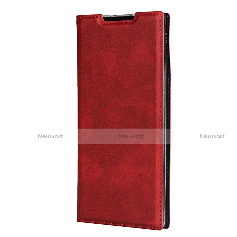 Leather Case Stands Flip Cover T09 Holder for Samsung Galaxy Note 10