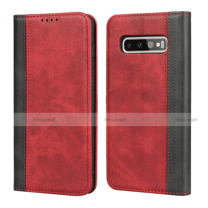 Leather Case Stands Flip Cover T09 Holder for Samsung Galaxy S10 5G