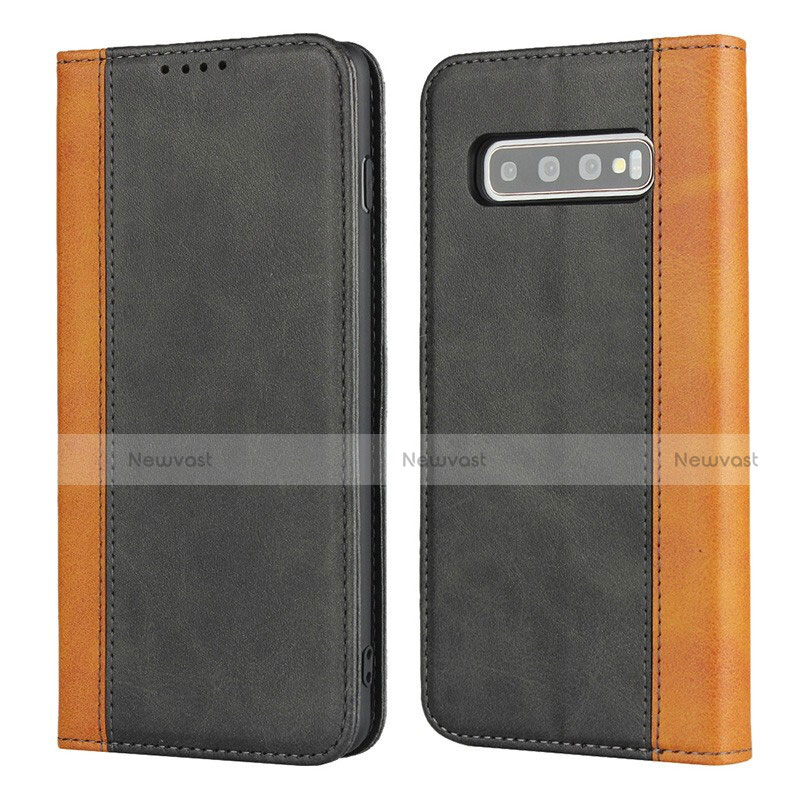 Leather Case Stands Flip Cover T09 Holder for Samsung Galaxy S10 5G