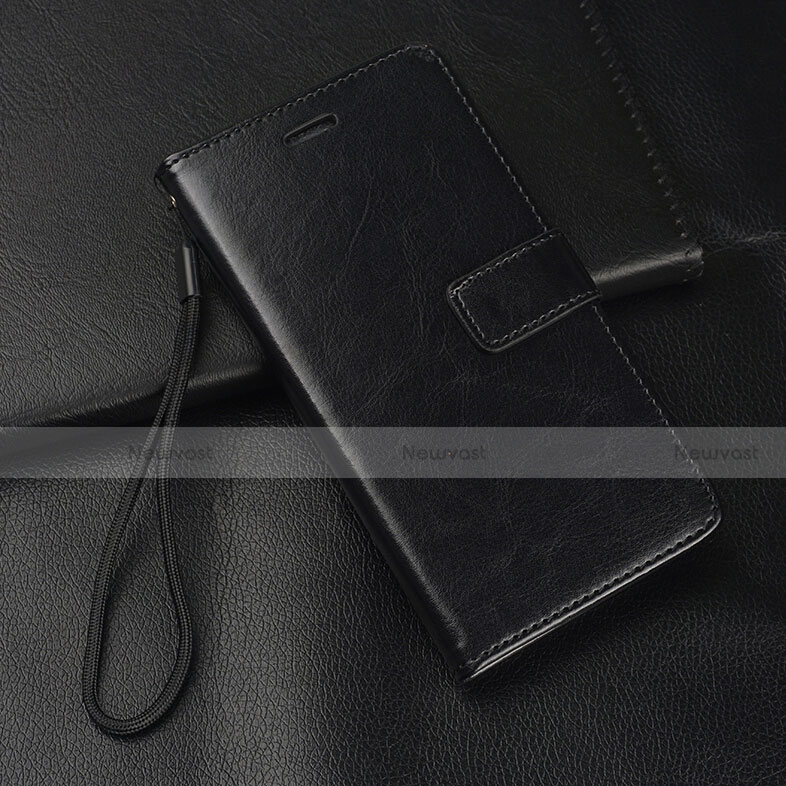 Leather Case Stands Flip Cover T09 Holder for Samsung Galaxy S10e Black