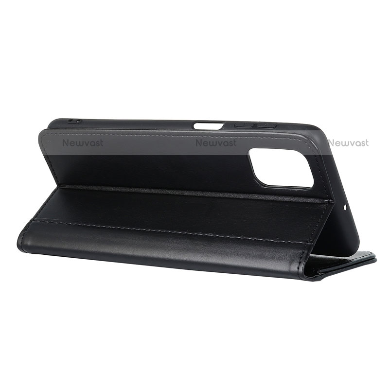 Leather Case Stands Flip Cover T09 Holder for Xiaomi Poco M3