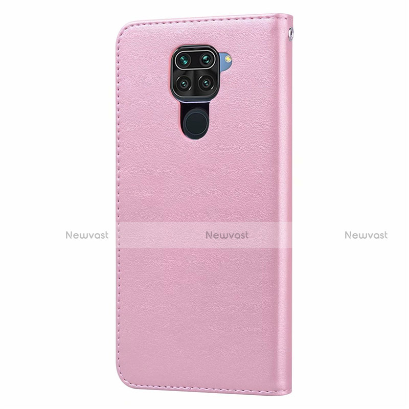 Leather Case Stands Flip Cover T09 Holder for Xiaomi Redmi 10X 4G