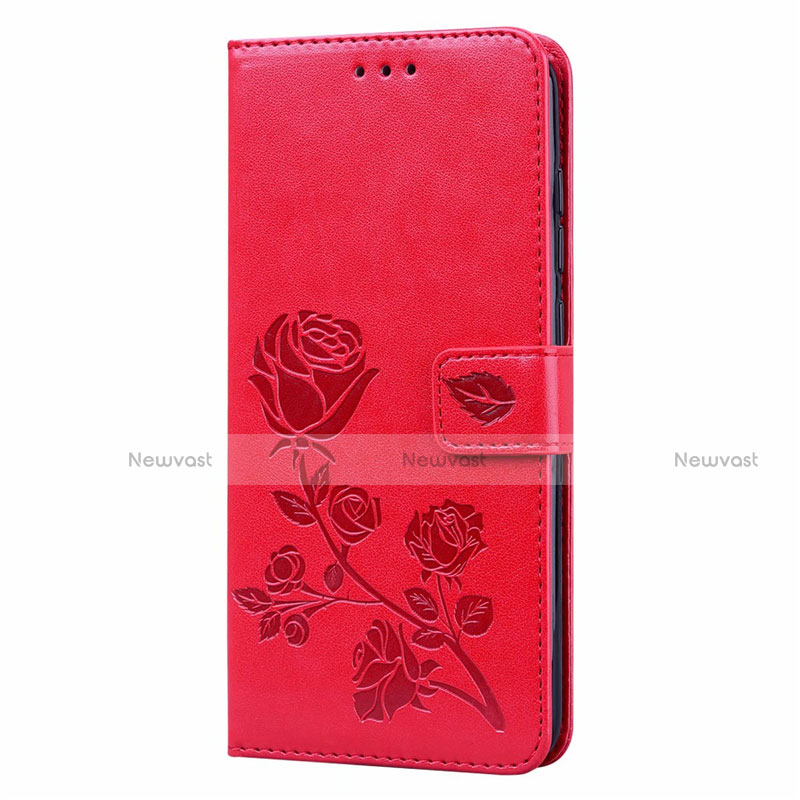 Leather Case Stands Flip Cover T09 Holder for Xiaomi Redmi 10X 4G