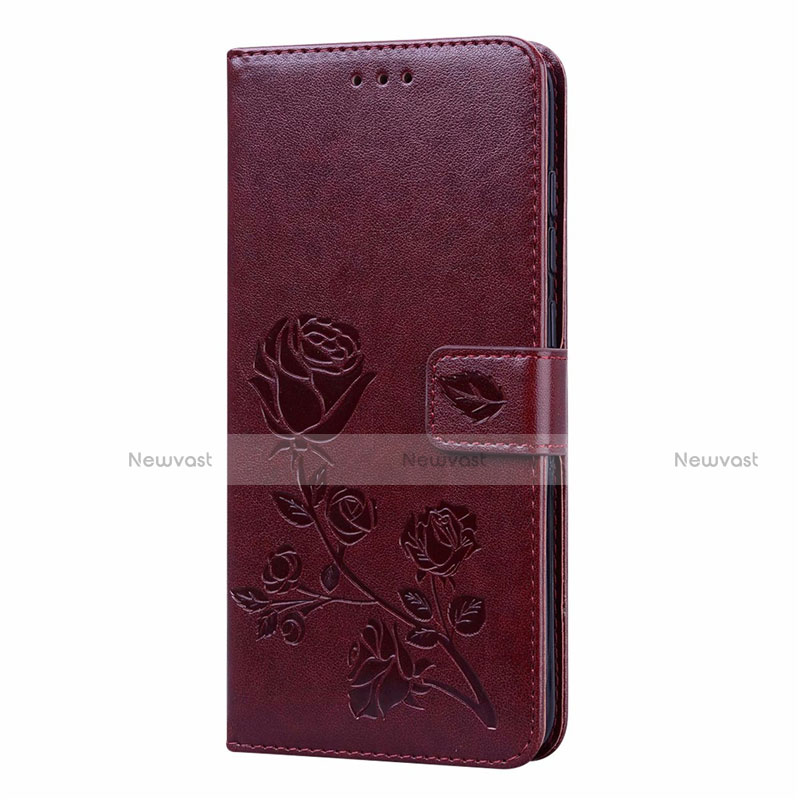 Leather Case Stands Flip Cover T09 Holder for Xiaomi Redmi 10X 4G