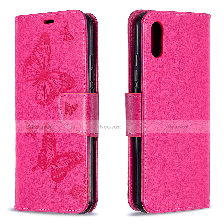 Leather Case Stands Flip Cover T09 Holder for Xiaomi Redmi 9A