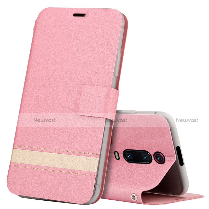 Leather Case Stands Flip Cover T09 Holder for Xiaomi Redmi K20 Pro