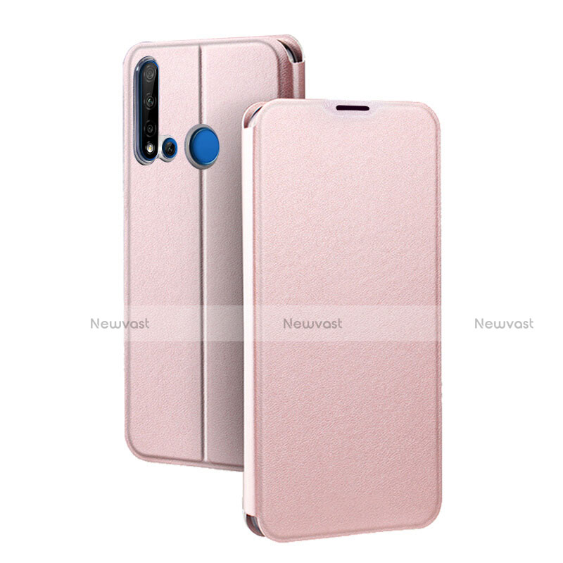 Leather Case Stands Flip Cover T10 Holder for Huawei Nova 5i