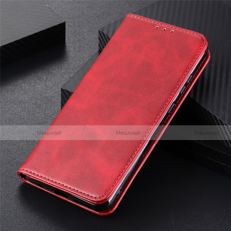 Leather Case Stands Flip Cover T10 Holder for Huawei Nova Lite 3 Plus Red