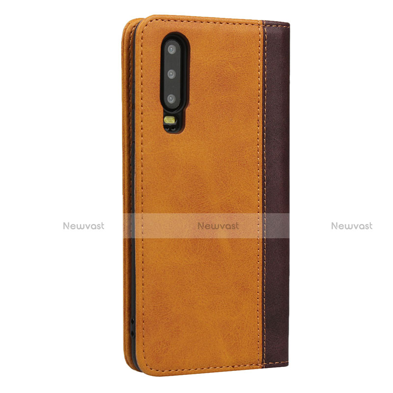 Leather Case Stands Flip Cover T10 Holder for Huawei P30