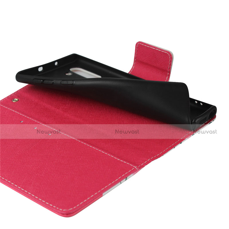 Leather Case Stands Flip Cover T10 Holder for Samsung Galaxy Note 10