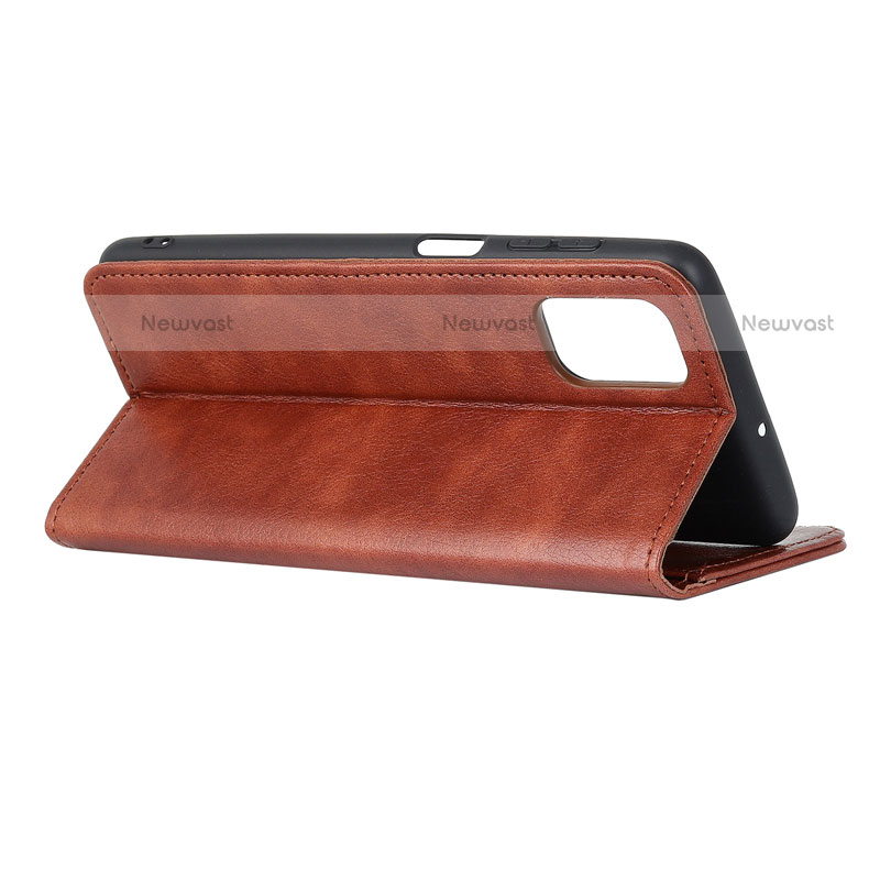 Leather Case Stands Flip Cover T10 Holder for Xiaomi Poco M3