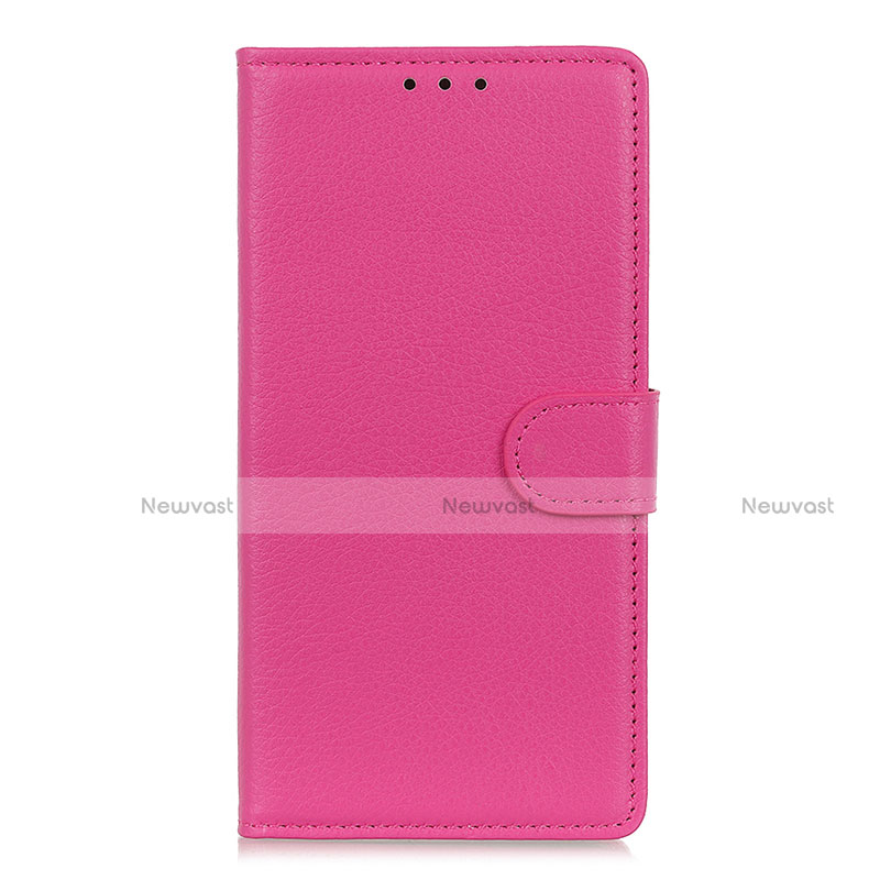 Leather Case Stands Flip Cover T11 Holder for Huawei Nova Lite 3 Plus Hot Pink