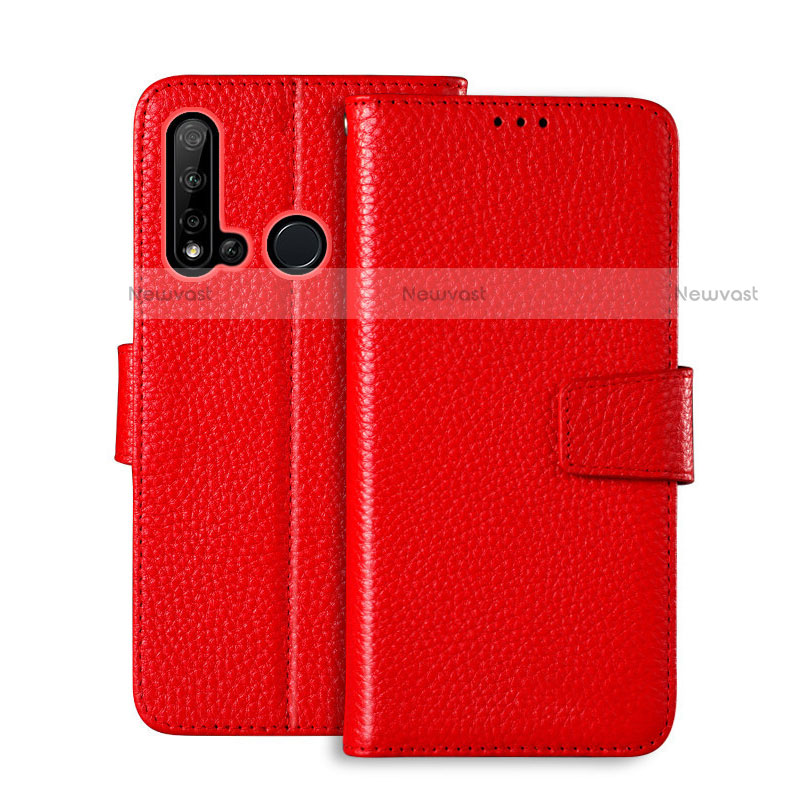 Leather Case Stands Flip Cover T11 Holder for Huawei P20 Lite (2019)