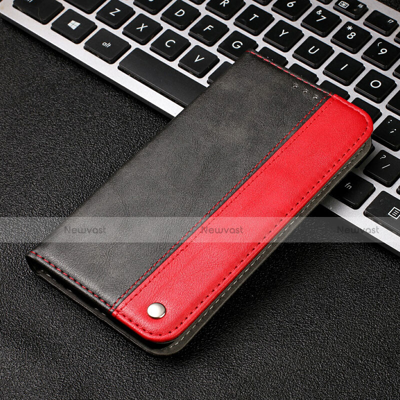 Leather Case Stands Flip Cover T11 Holder for Huawei P20 Pro Red