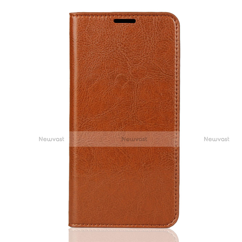 Leather Case Stands Flip Cover T11 Holder for Xiaomi Mi 9T Orange