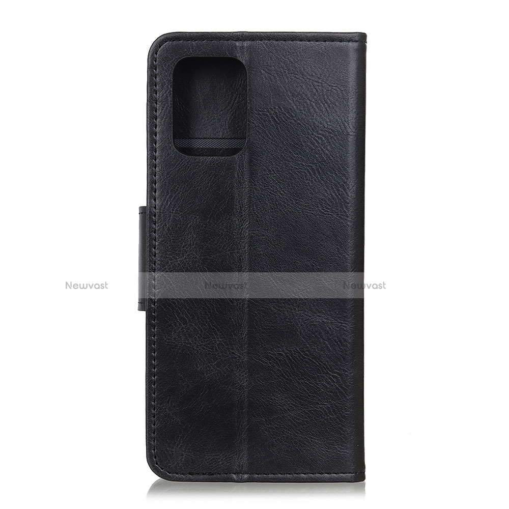 Leather Case Stands Flip Cover T12 Holder for Huawei Honor V30 5G Black