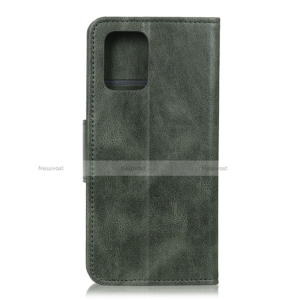 Leather Case Stands Flip Cover T12 Holder for Huawei Honor View 30 Pro 5G Green