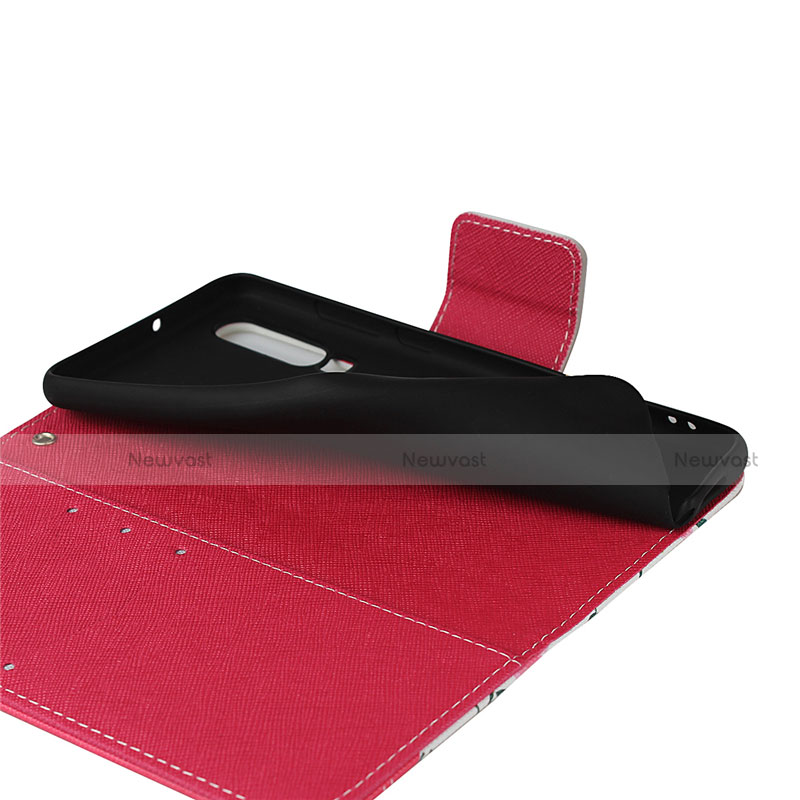 Leather Case Stands Flip Cover T12 Holder for Huawei P30