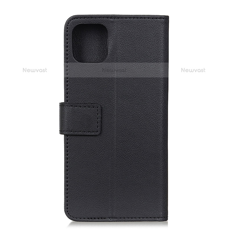 Leather Case Stands Flip Cover T12 Holder for Xiaomi Mi 11 5G Black