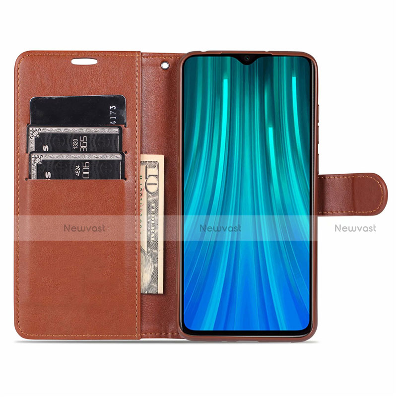 Leather Case Stands Flip Cover T12 Holder for Xiaomi Redmi 9A