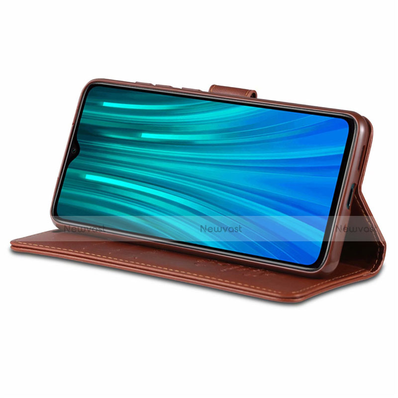 Leather Case Stands Flip Cover T12 Holder for Xiaomi Redmi 9A