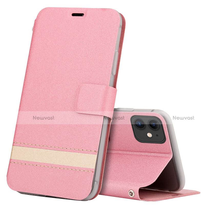 Leather Case Stands Flip Cover T14 Holder for Apple iPhone 11