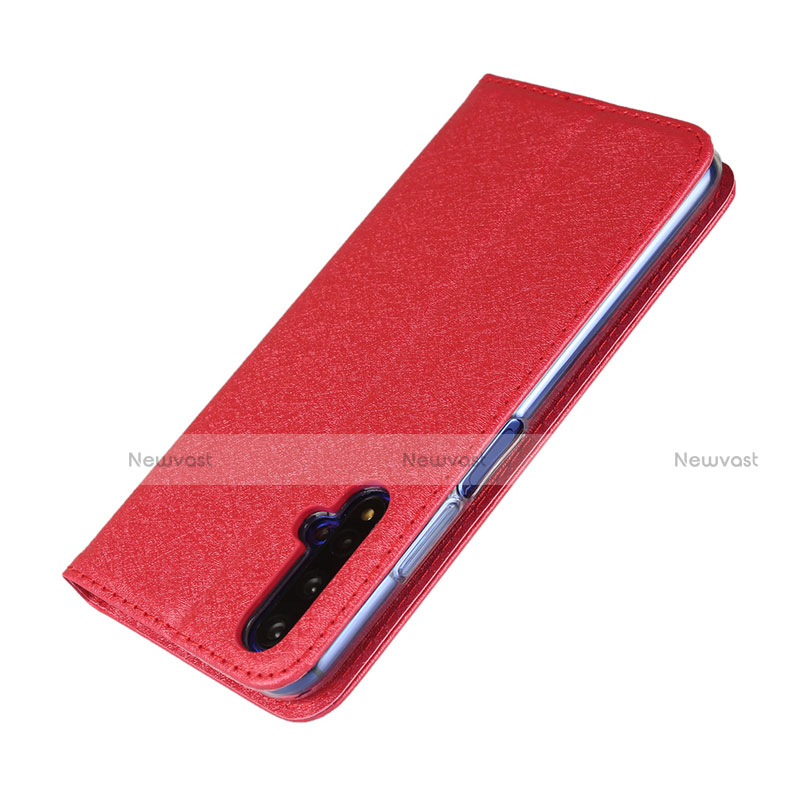 Leather Case Stands Flip Cover T14 Holder for Huawei Honor 20S