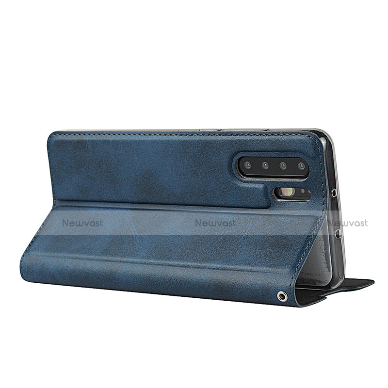 Leather Case Stands Flip Cover T14 Holder for Huawei P30 Pro